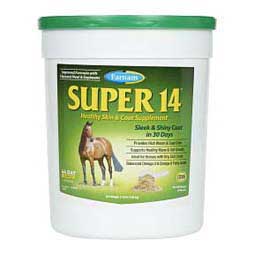 Super 14 Healthy Skin and Coat Supplement for Horses  Farnam